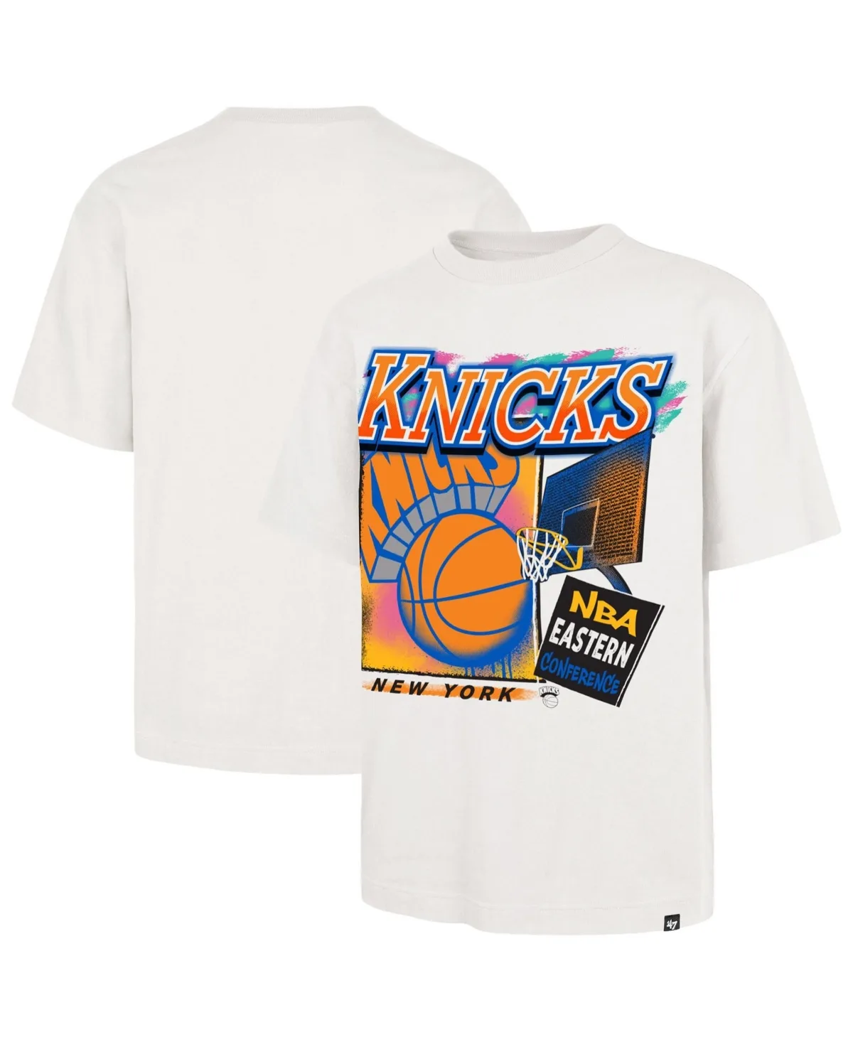 New York Knicks City Paint Reed Foundation T-Shirt by 47 Brand