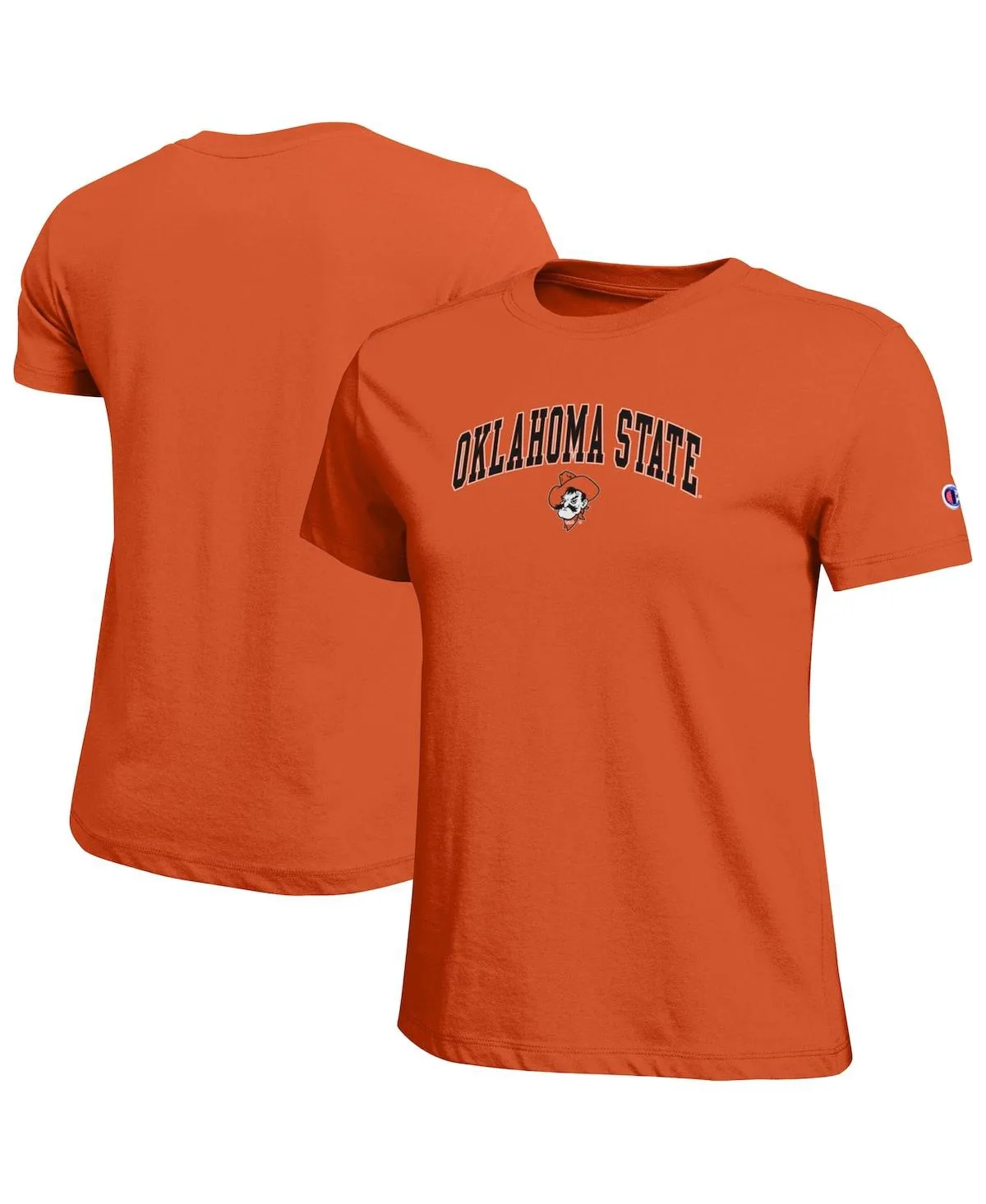 Oklahoma State Cowboys Arched Over Logo T-Shirt by Champion