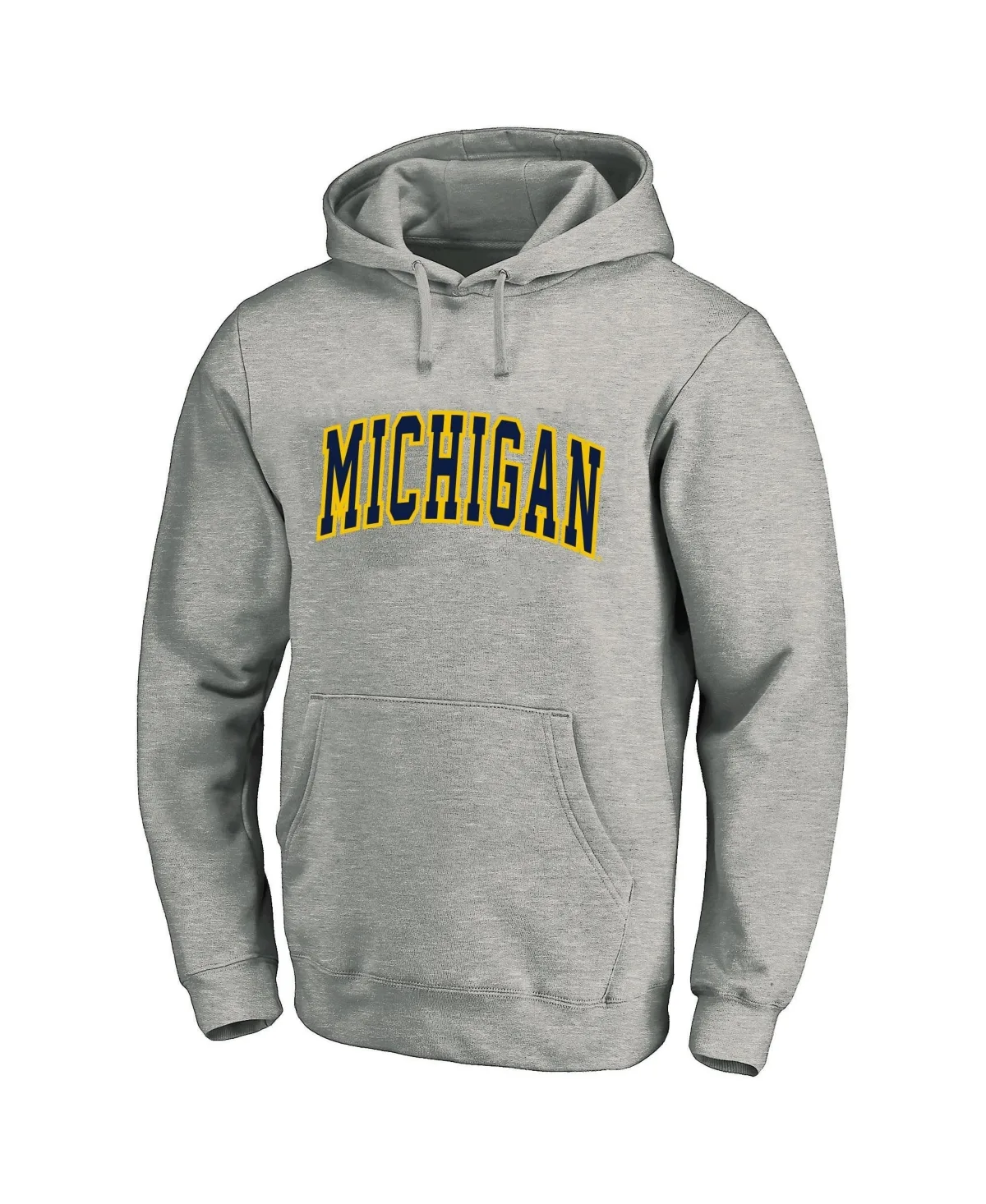 Michigan Wolverines Arch Over Tackle Twill Hoodie by Champion