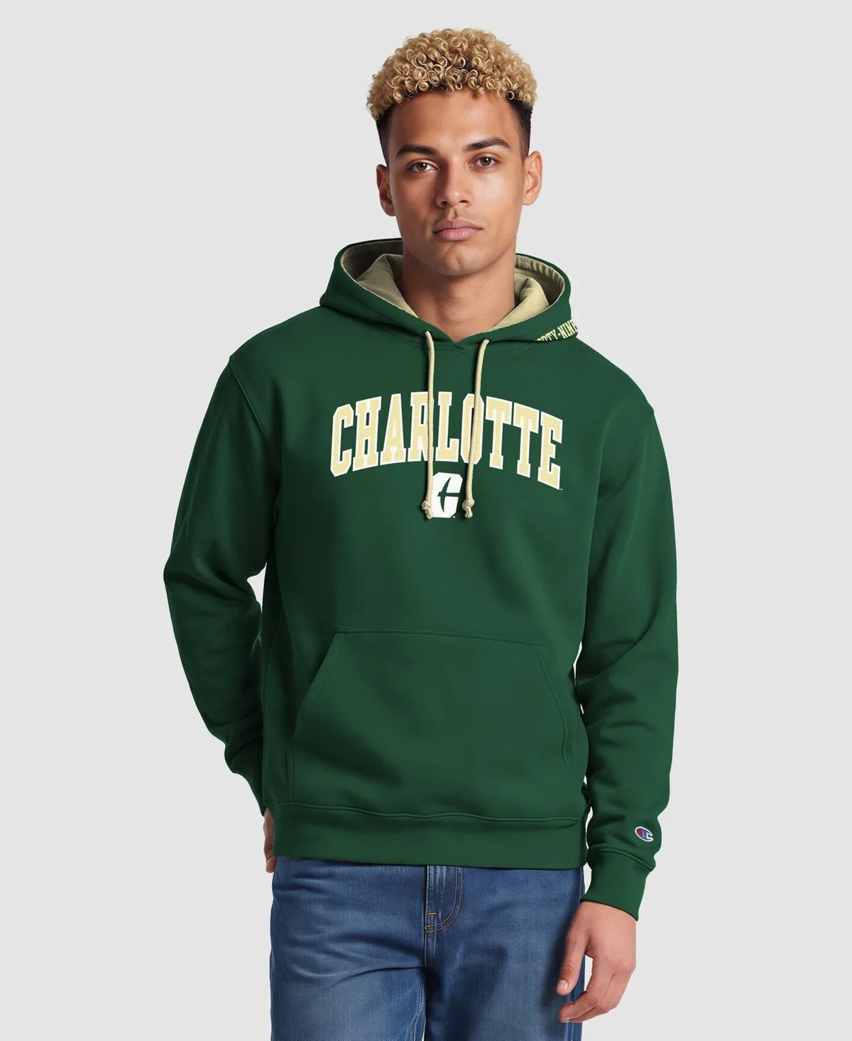 Charlotte 49ers Contrast Hoodie by Champion