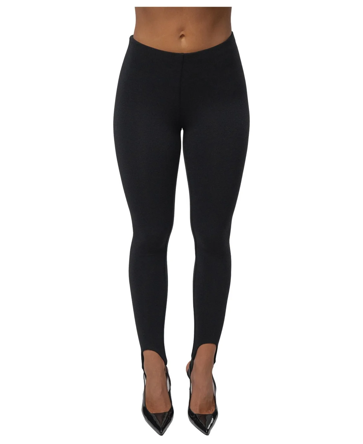Foundation Mid-Rise Stirrup Leggings by Jluxlabel