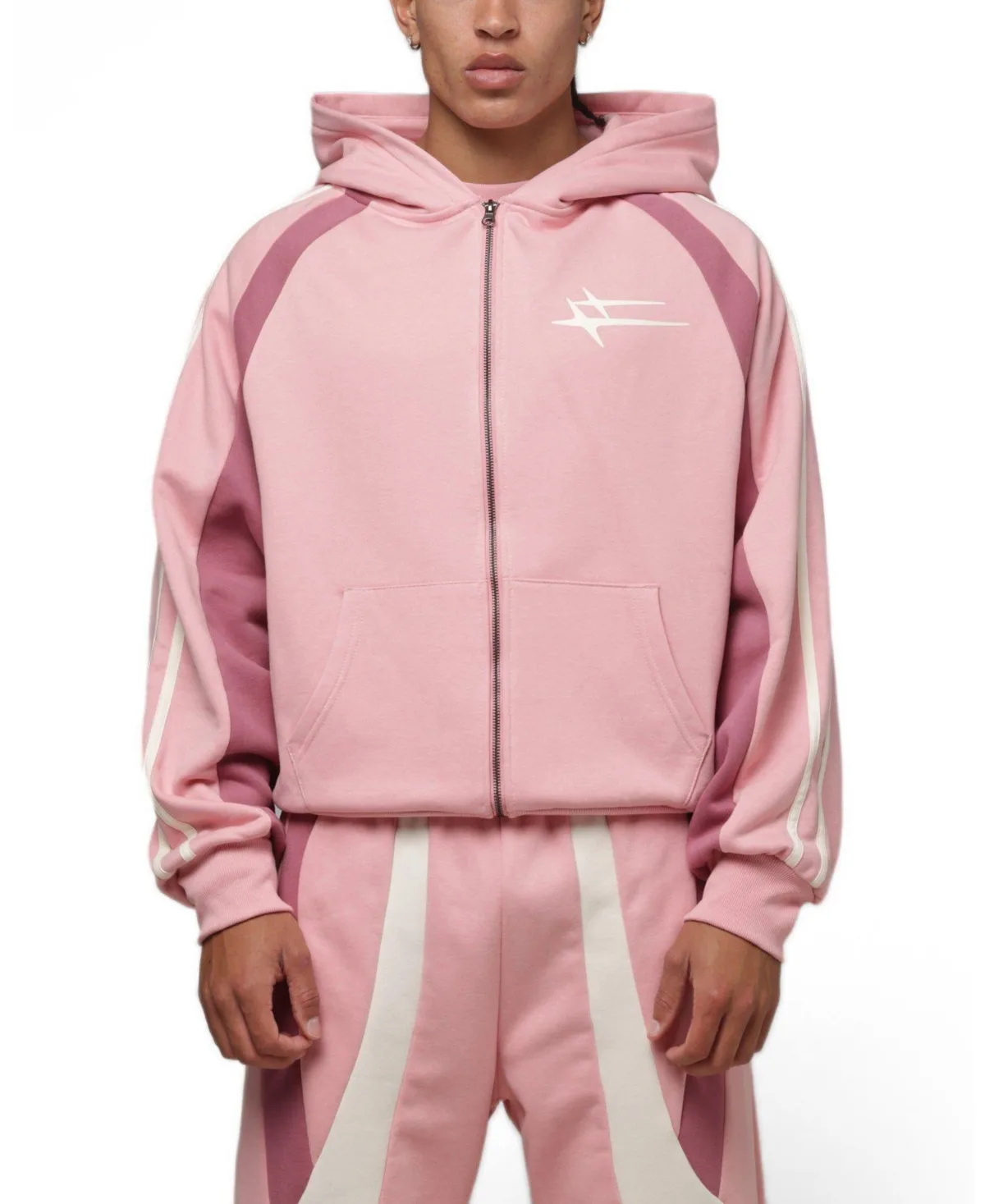 Hybrid Tek Full-Zip Graphic Hoodie by Loiter