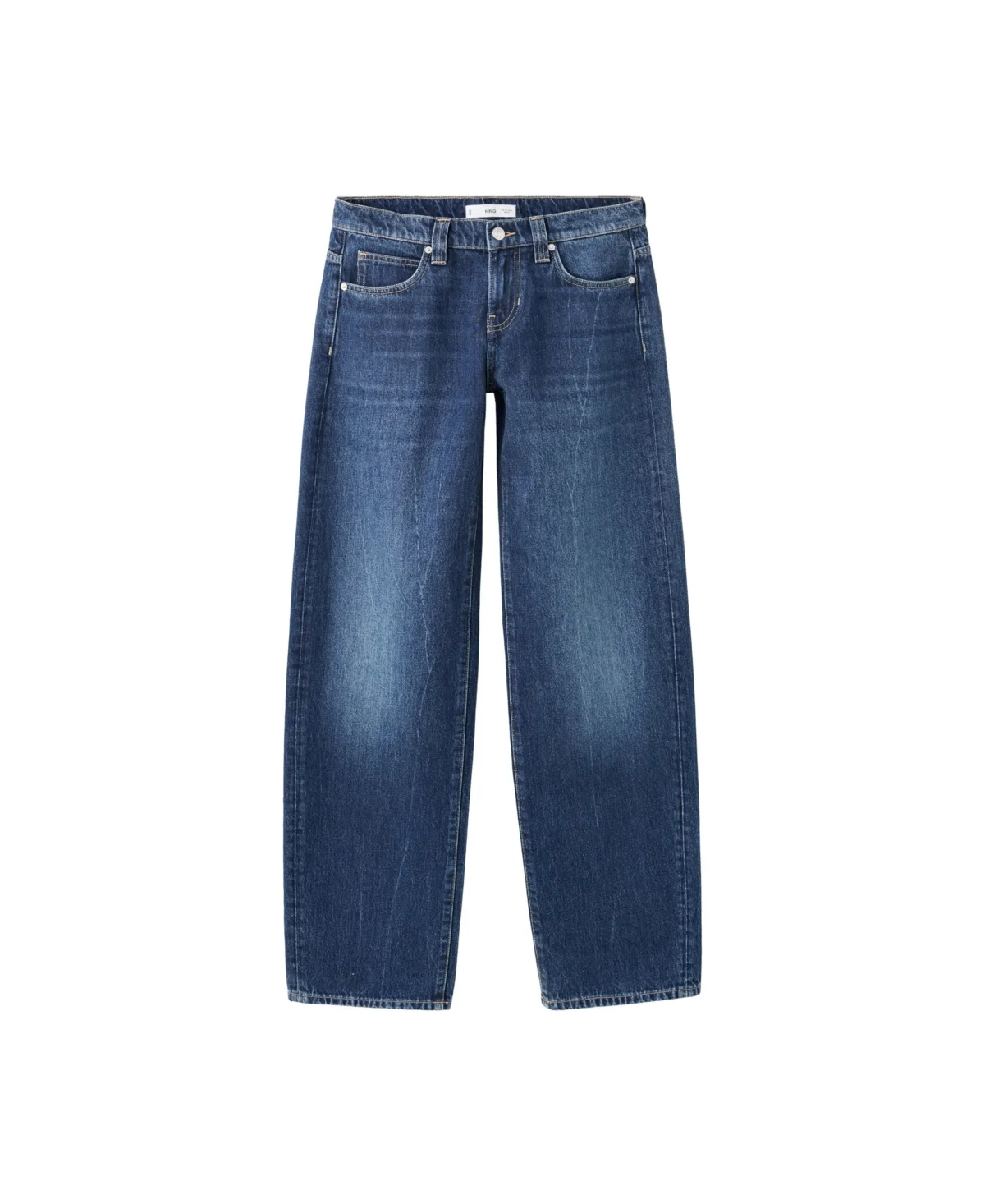 Kaira Low-Rise Balloon Jeans by Mango