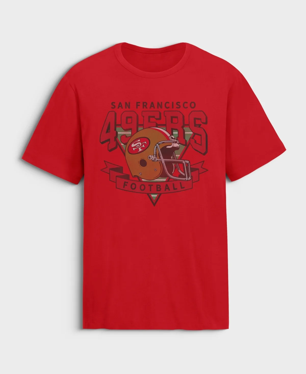 San Francisco 49ers Old Fashion Rushing Legacy Cotton T-Shirt by Fanatics