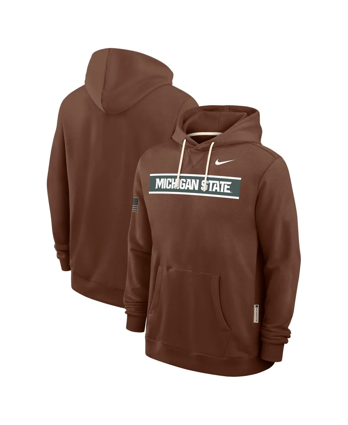 Michigan State Spartans 2026 Appreciation Sideline Standard Issue Dri-Fit Hoodie by Nike