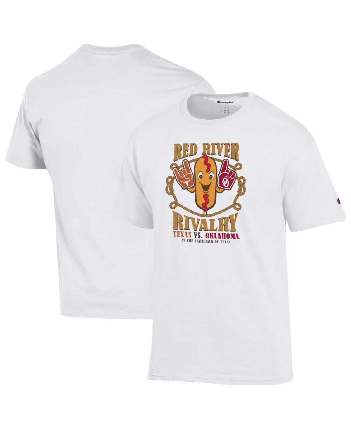 2026 Red River Rivalry Corndog T-Shirt by Champion
