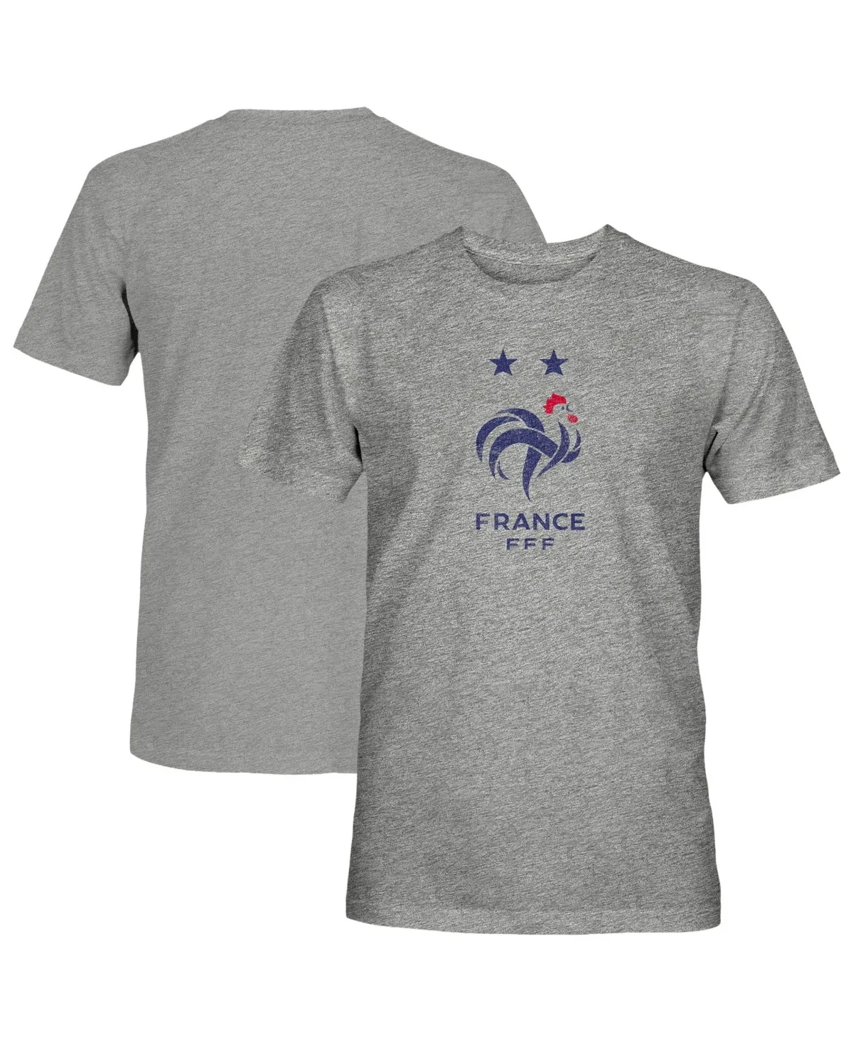 France National Team Color Badge Vintage Tri-Blend T-Shirt