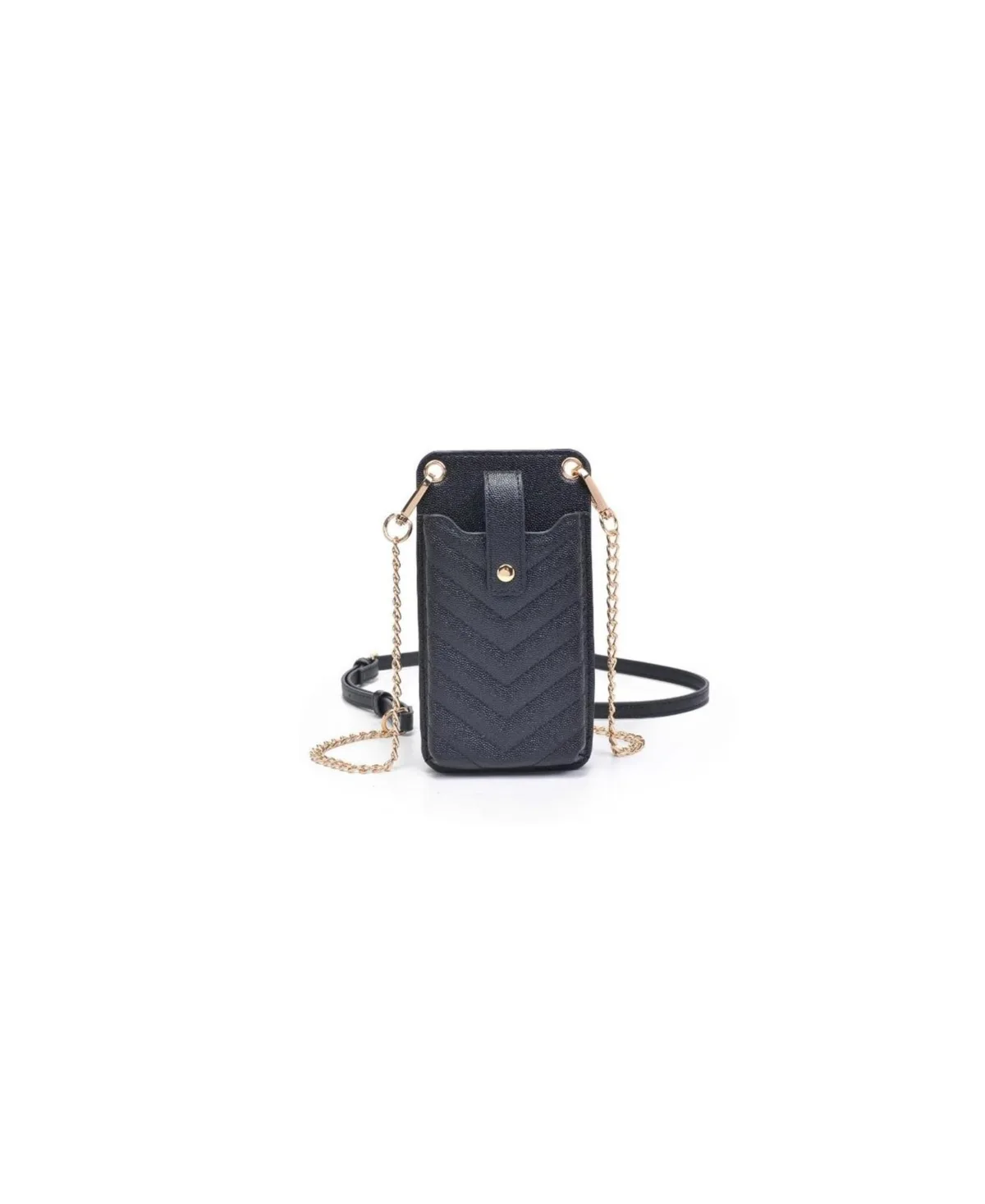 Claire Chevron Stitch Cell Phone Crossbody by Urban Expressions