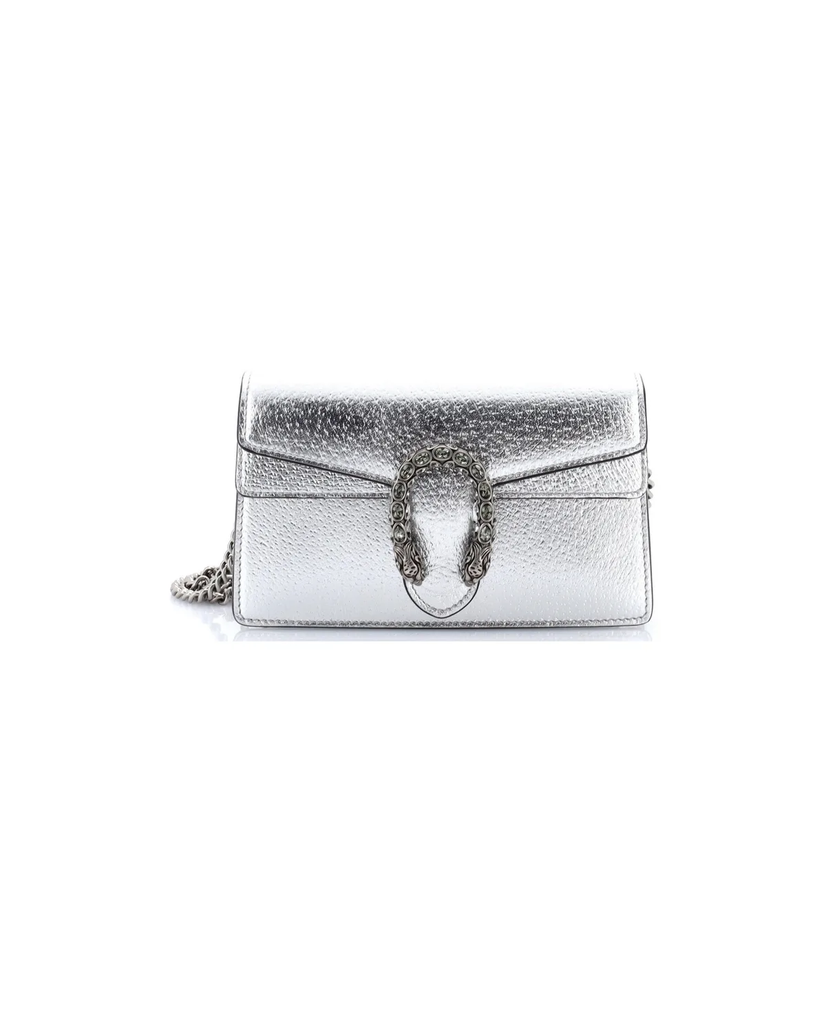 Pre-Owned Gucci Mini Dionysus Bag Leather by Gucci