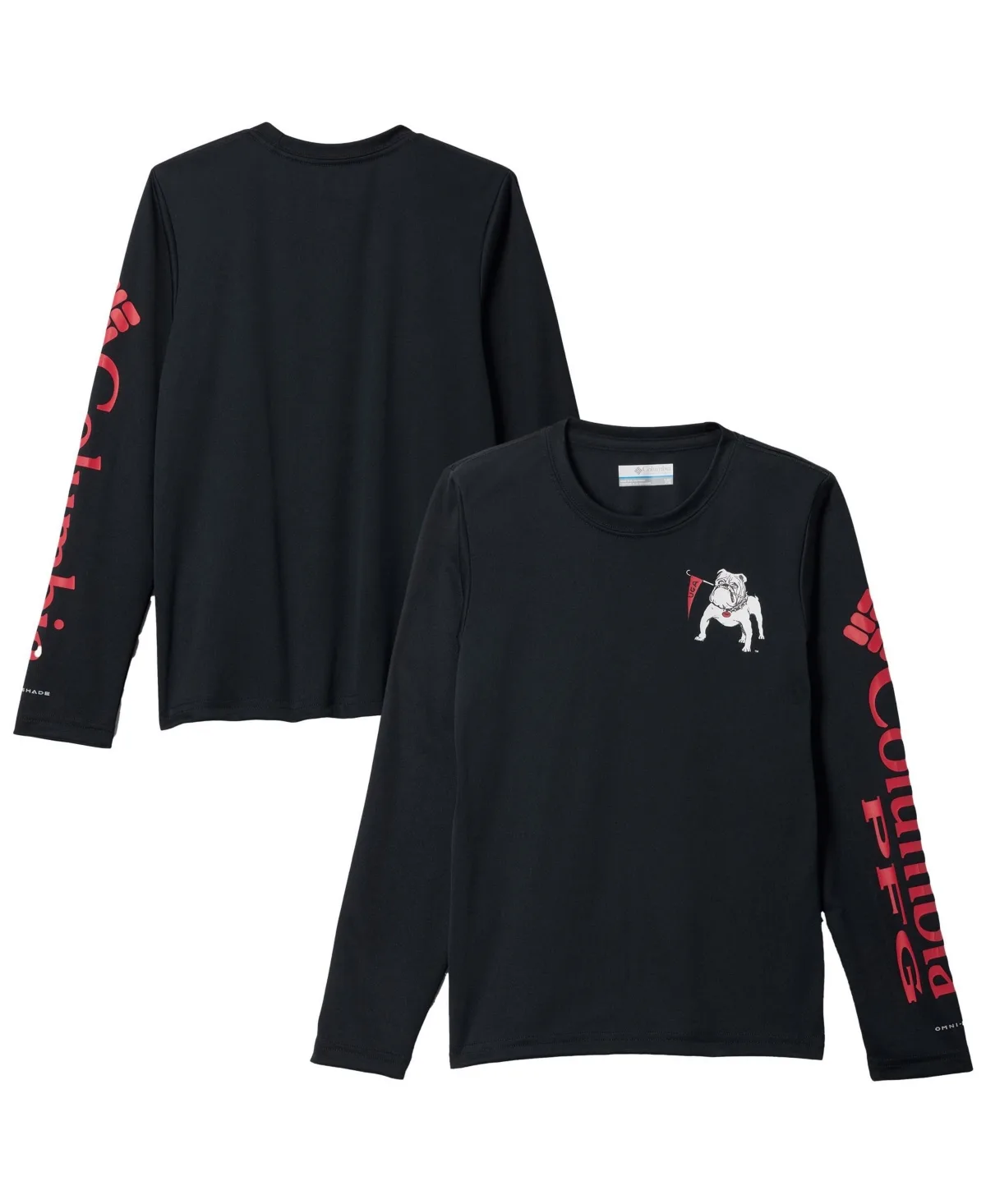 Georgia Bulldogs Terminal Tackle Long-Sleeve T-Shirt by Columbia