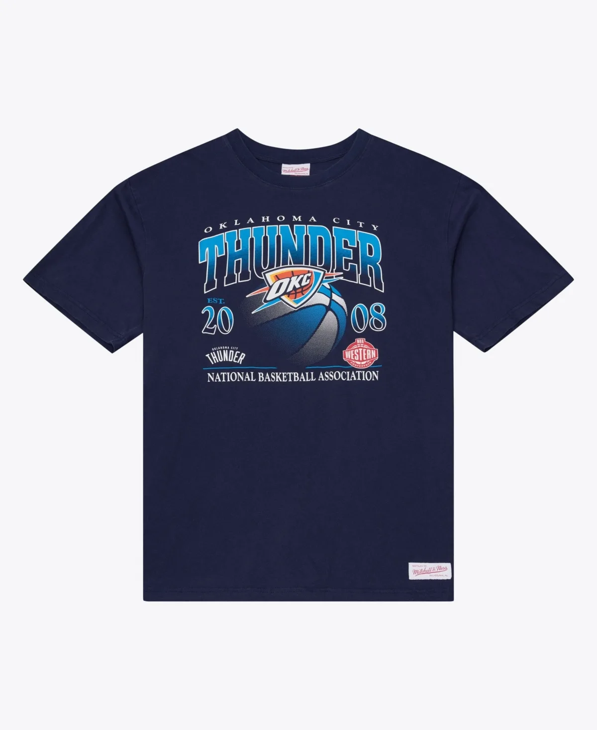 Oklahoma City Thunder Core Graphic T-Shirt by Mitchell & Ness