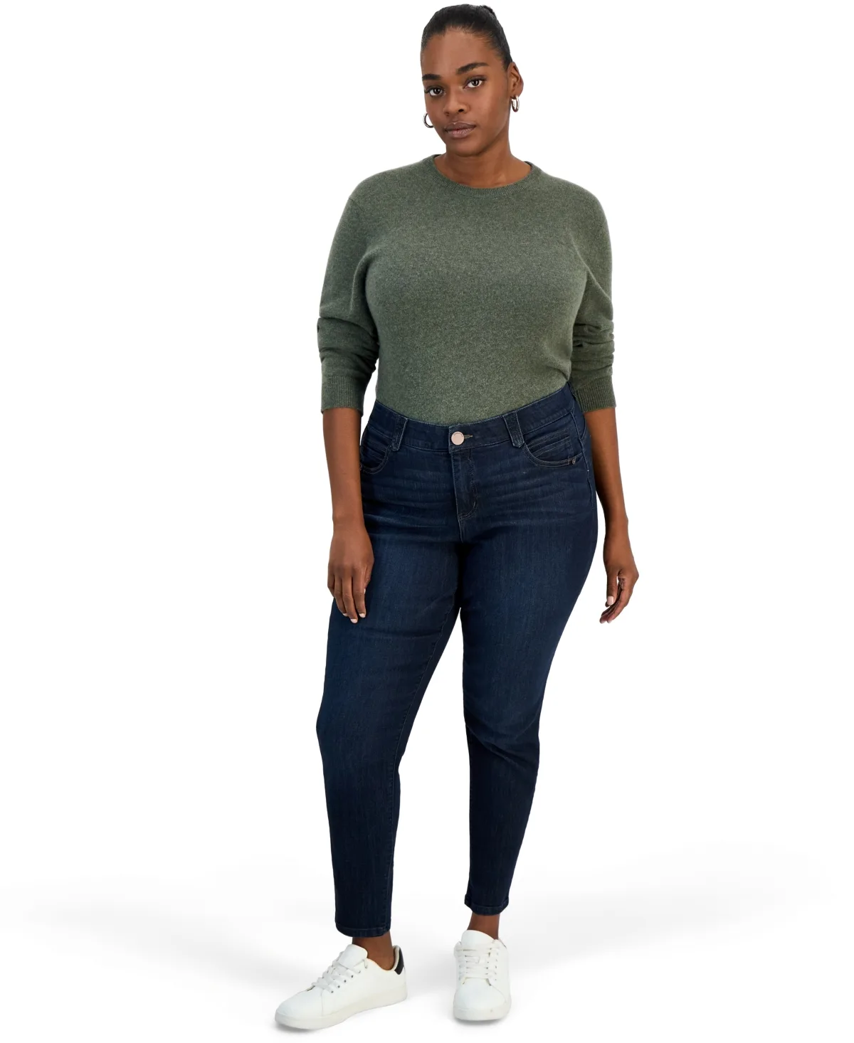 AbSolution Elastic Waist Skinny Jeans by Democracy