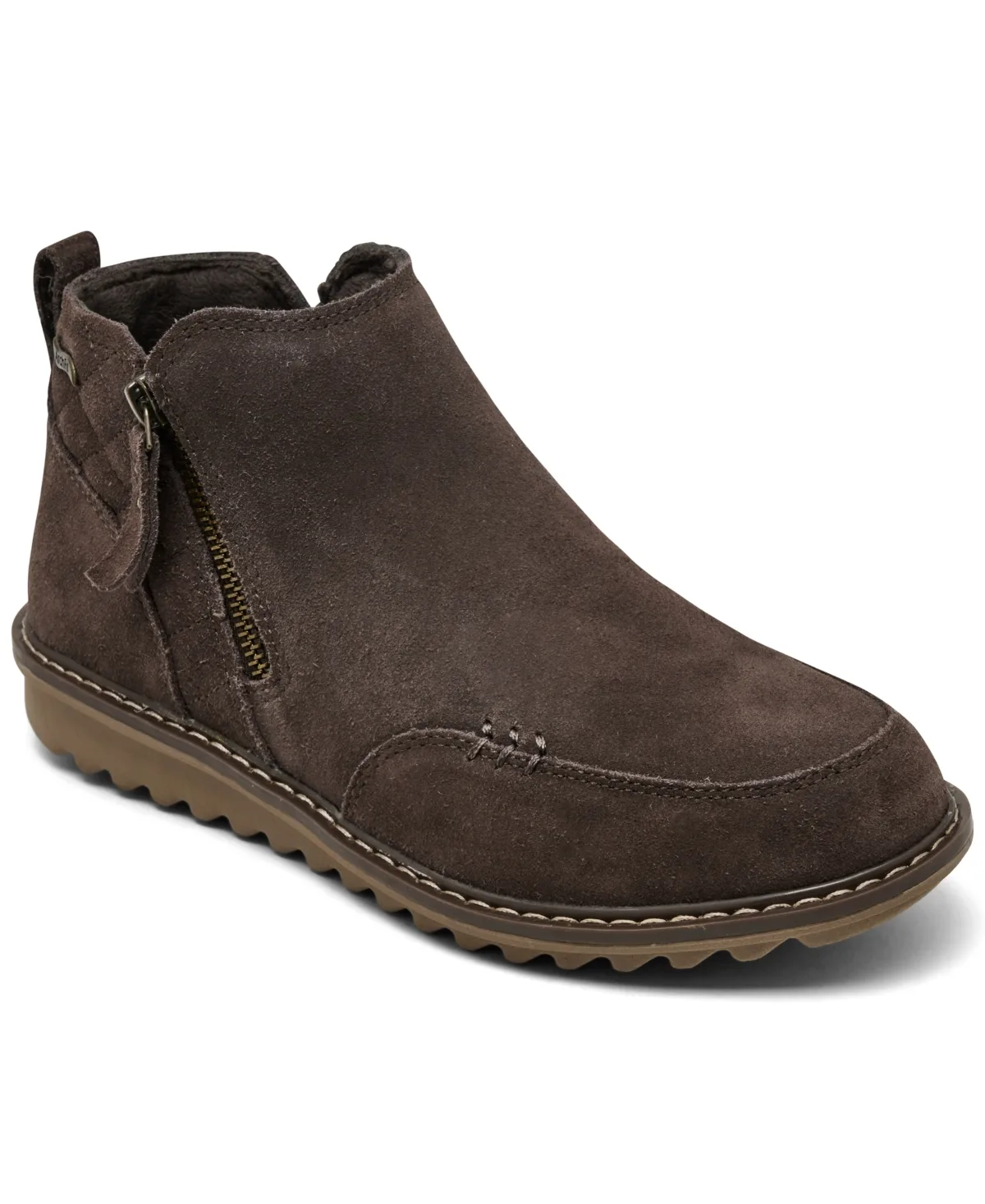 Boundless Bliss Arch Fit Round Toe Suede Booties by Skechers
