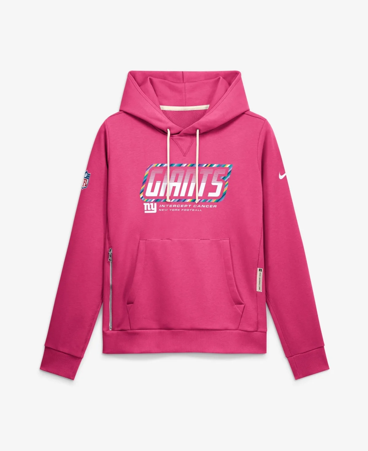 New York Giants 2026 Nfl Crucial Catch Sideline Standard Issue Dri-Fit Pullover Hoodie by Nike
