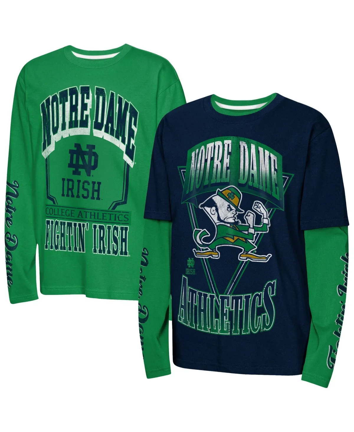 Notre Dame Fighting Irish the Mix 2.0 3-In-1 Combo T-Shirt by Outerstuff