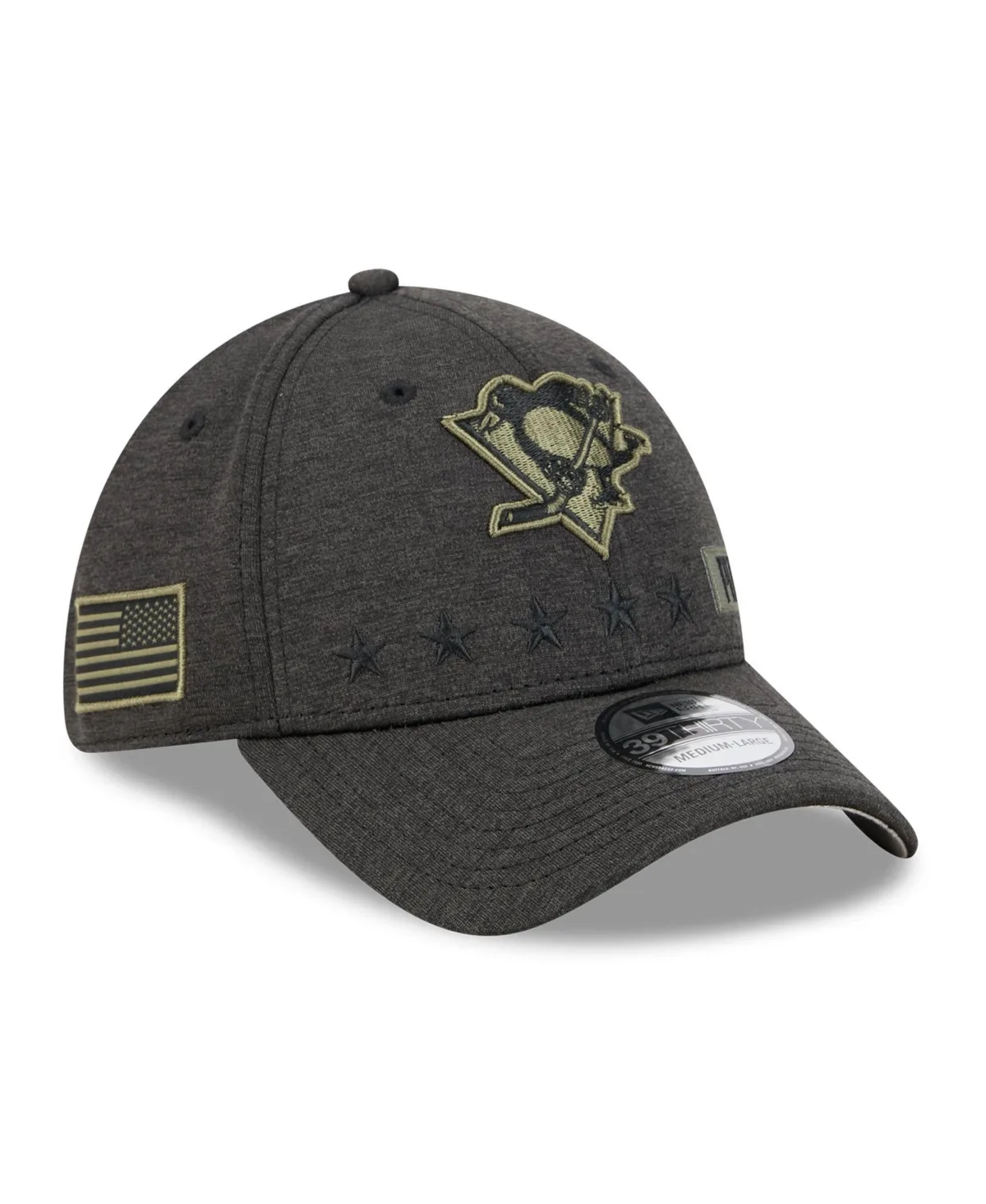 Pittsburgh Penguins Stealth Mode Flex 39Thirty Stretch Hat by New Era