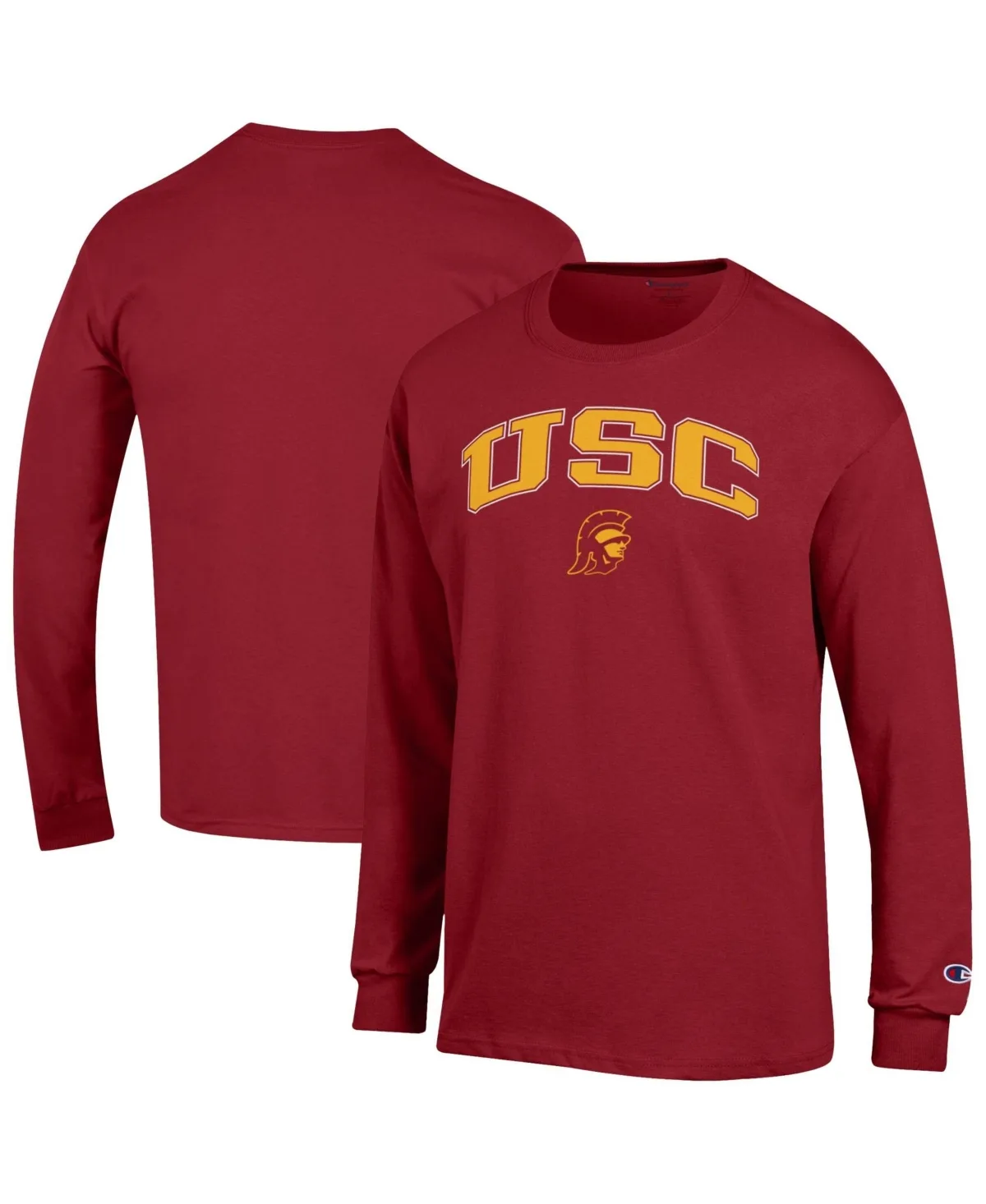 USC Trojans Arch Over Logo Long-Sleeve T-Shirt by Champion