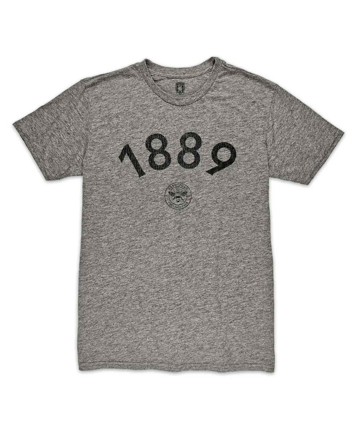 Brentford FC Arched Date Vintage Tri-Blend T-Shirt by 1863fc