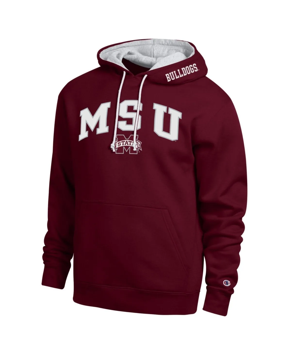Mississippi State Bulldogs Arch Tackle Twill Hoodie by Champion