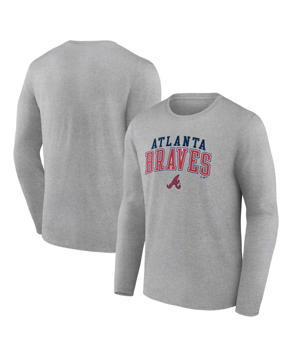 Atlanta Braves Iconic Long-Sleeve T-Shirt by Fanatics