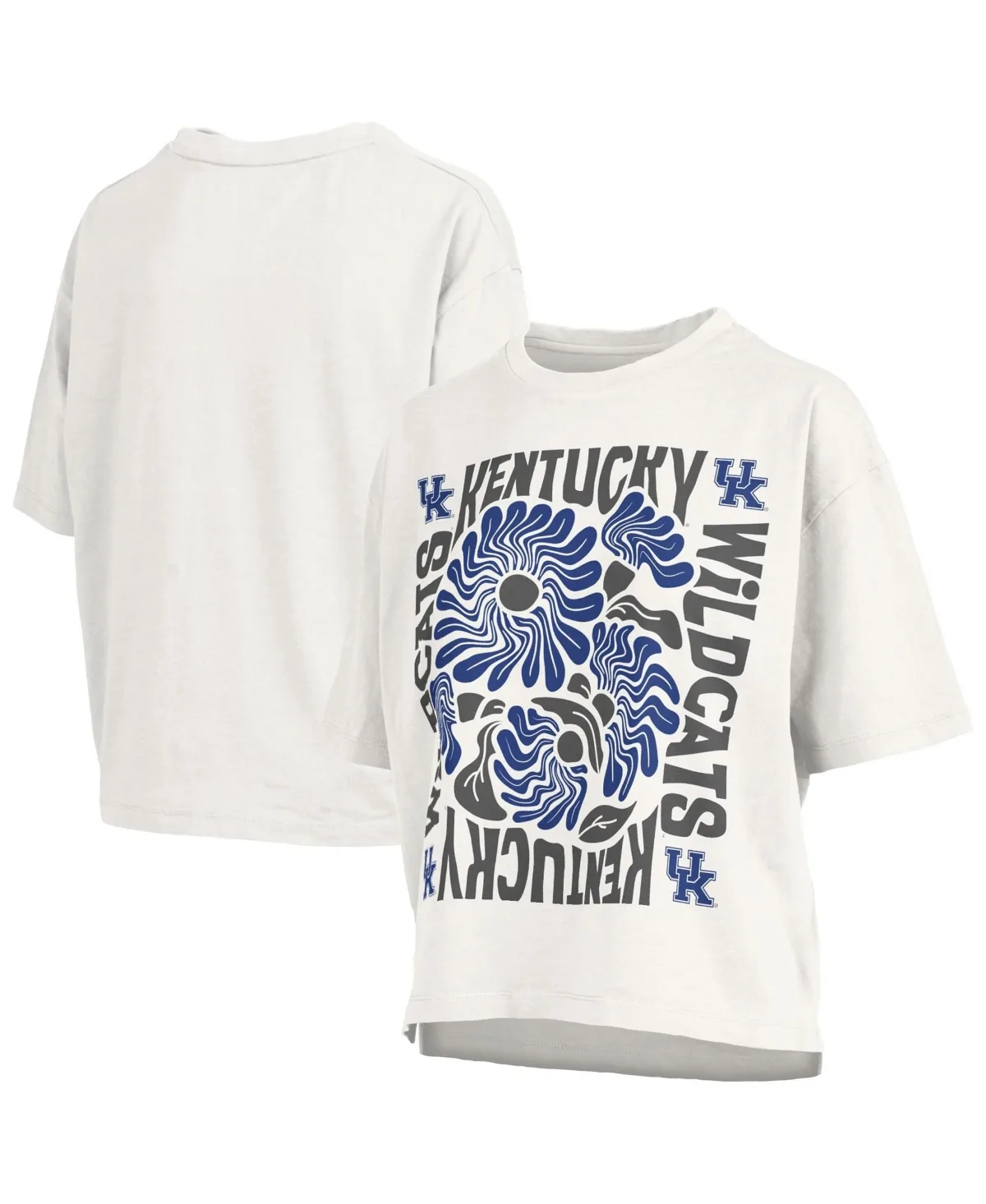 Kentucky Wildcats Elena Oversized Slub T-Shirt by Pressbox