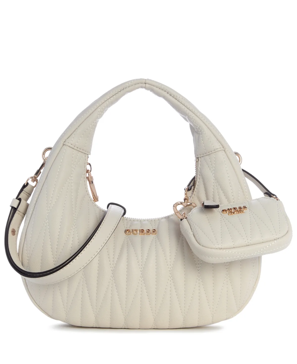 Lorraine Faux Leather Hobo Crossbody Adjustable by GUESS