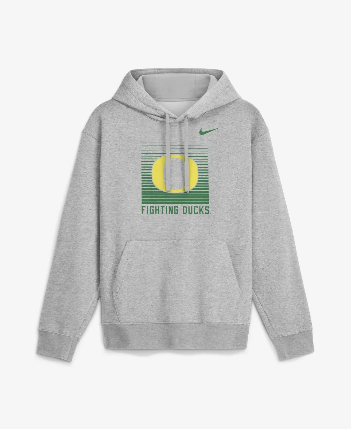 Oregon Ducks Primetime Gradient Square Club Hoodie by Nike