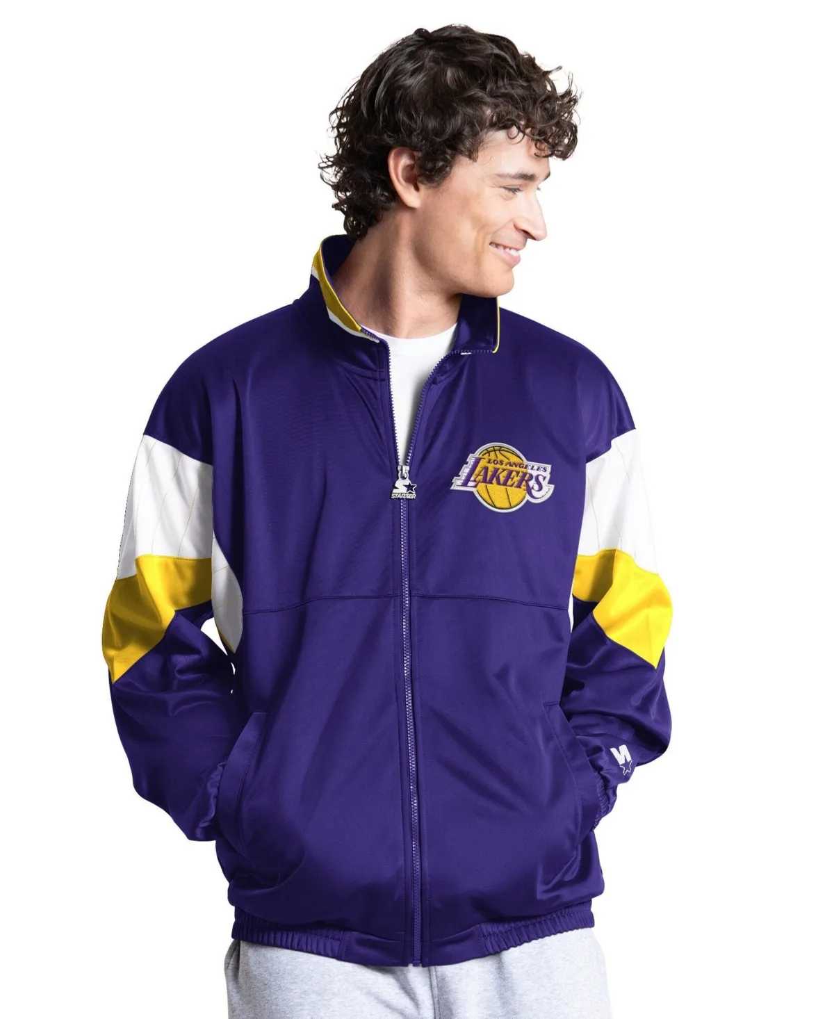 Los Angeles Lakers Legacy Full-Zip Track Jacket by Starter