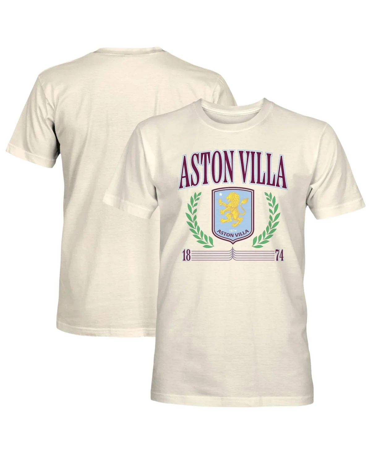Aston Villa Retro Stripes T-Shirt by 1863fc