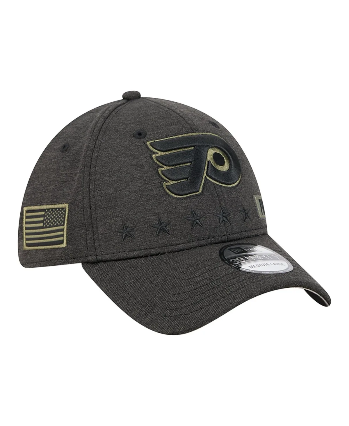 Philadelphia Flyers Stealth Mode Flex 39Thirty Stretch Hat by New Era