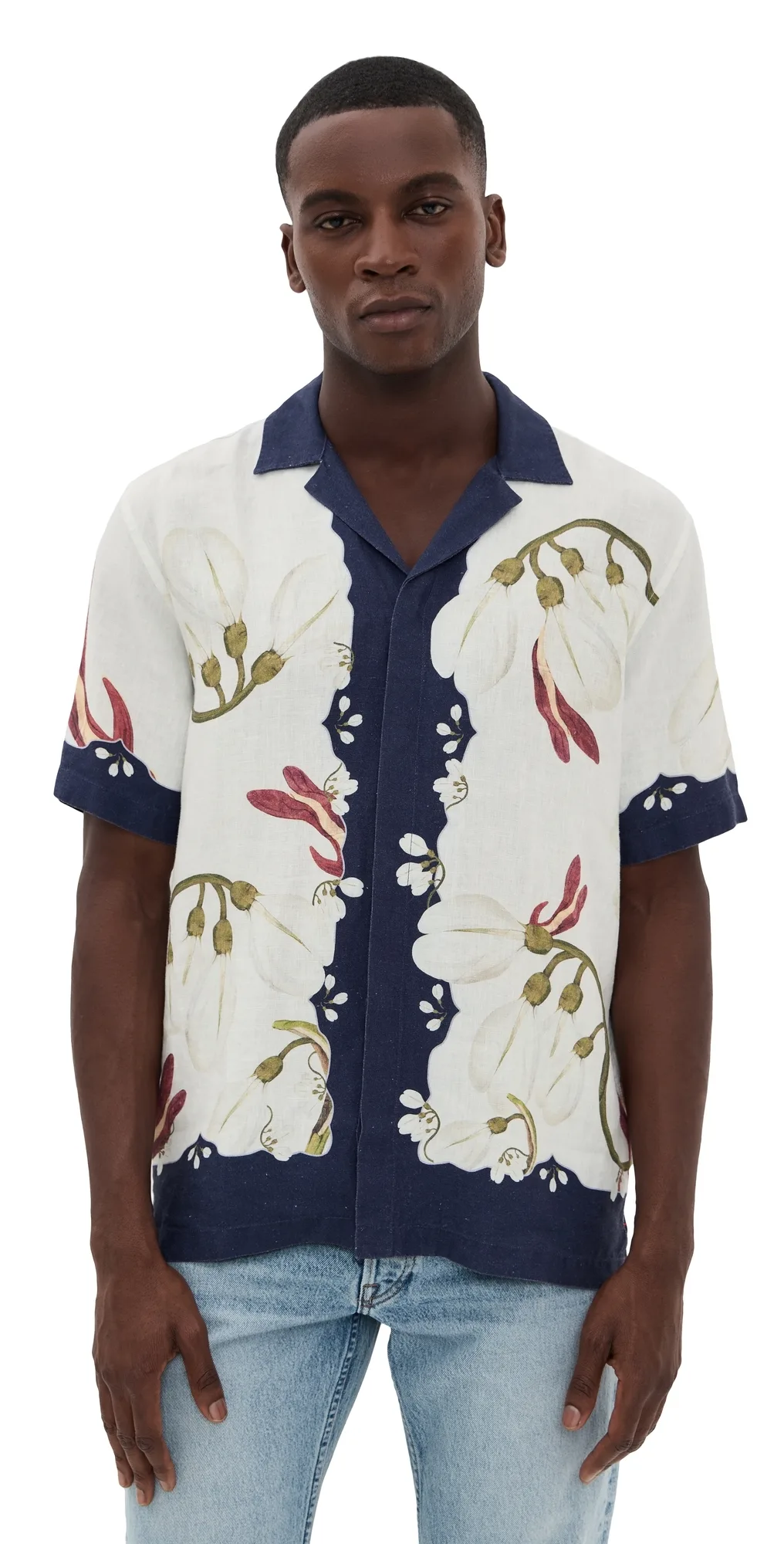 Maitan Orchis Shirt by Orlebar Brown