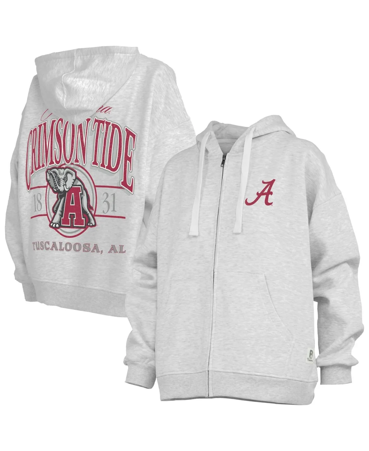 Alabama Crimson Tide Janise Full-Zip Hoodie by Pressbox