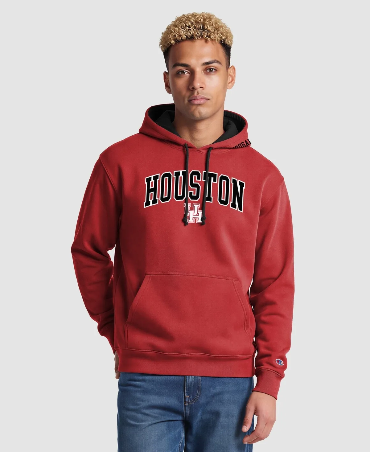 Houston Cougars Contrast Hoodie by Champion