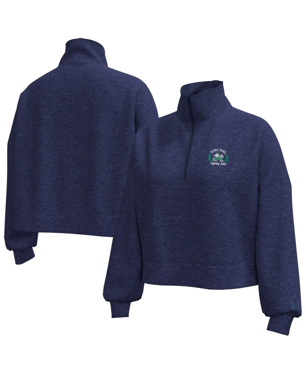 Notre Dame Fighting Irish Icon Fleece Half-Zip Jacket by Under Armour