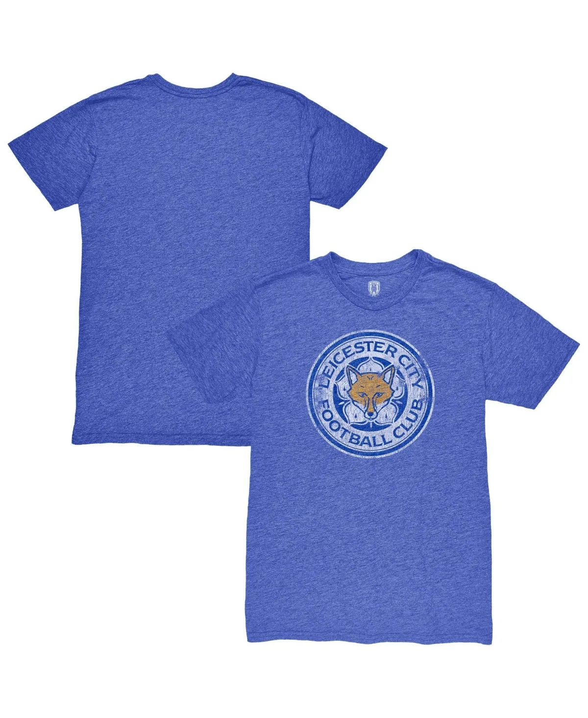 Leicester City Color Badge Vintage Tri-Blend T-Shirt by 1863fc