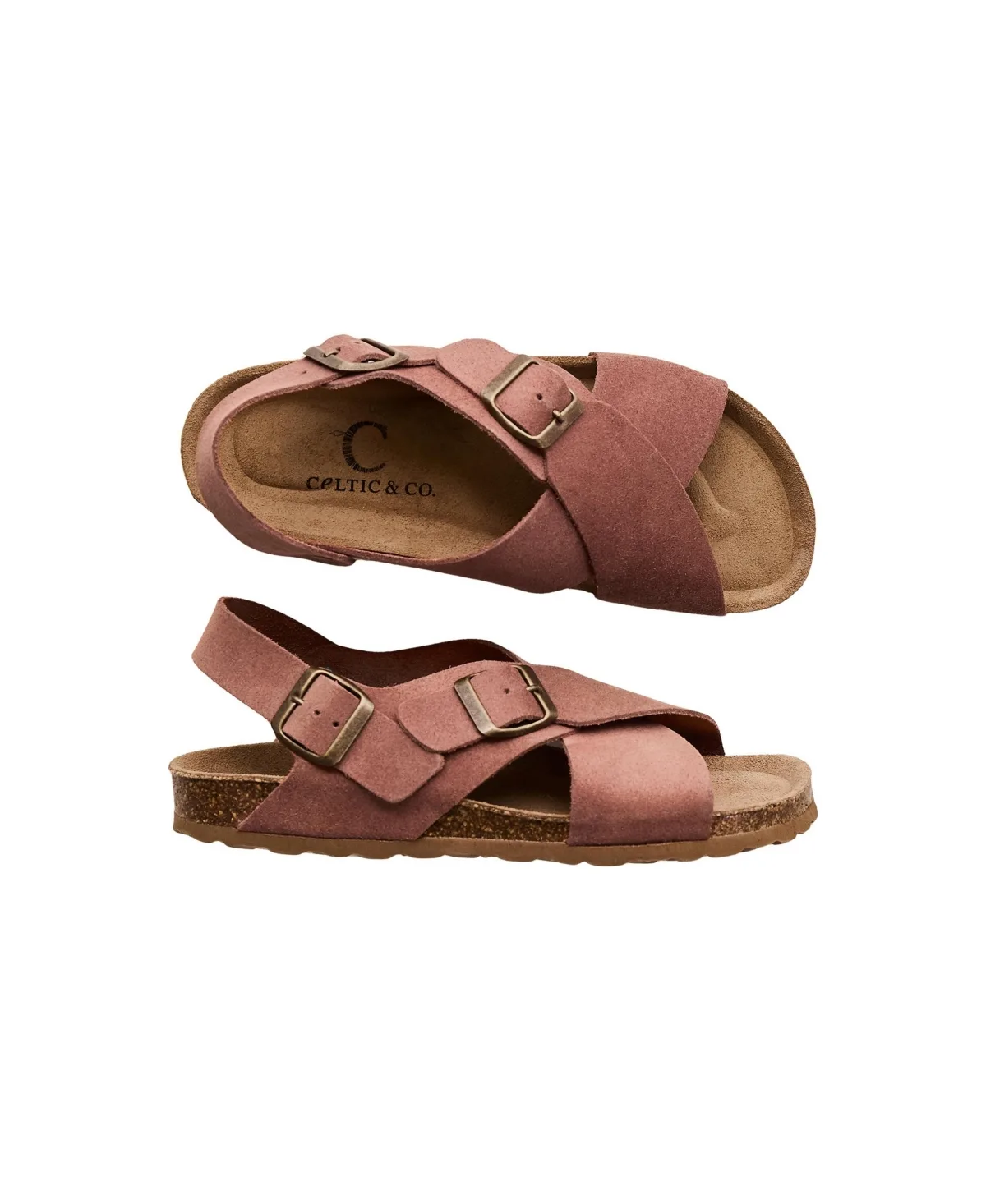 Crossover Buckle Sandal by Celtic & Co
