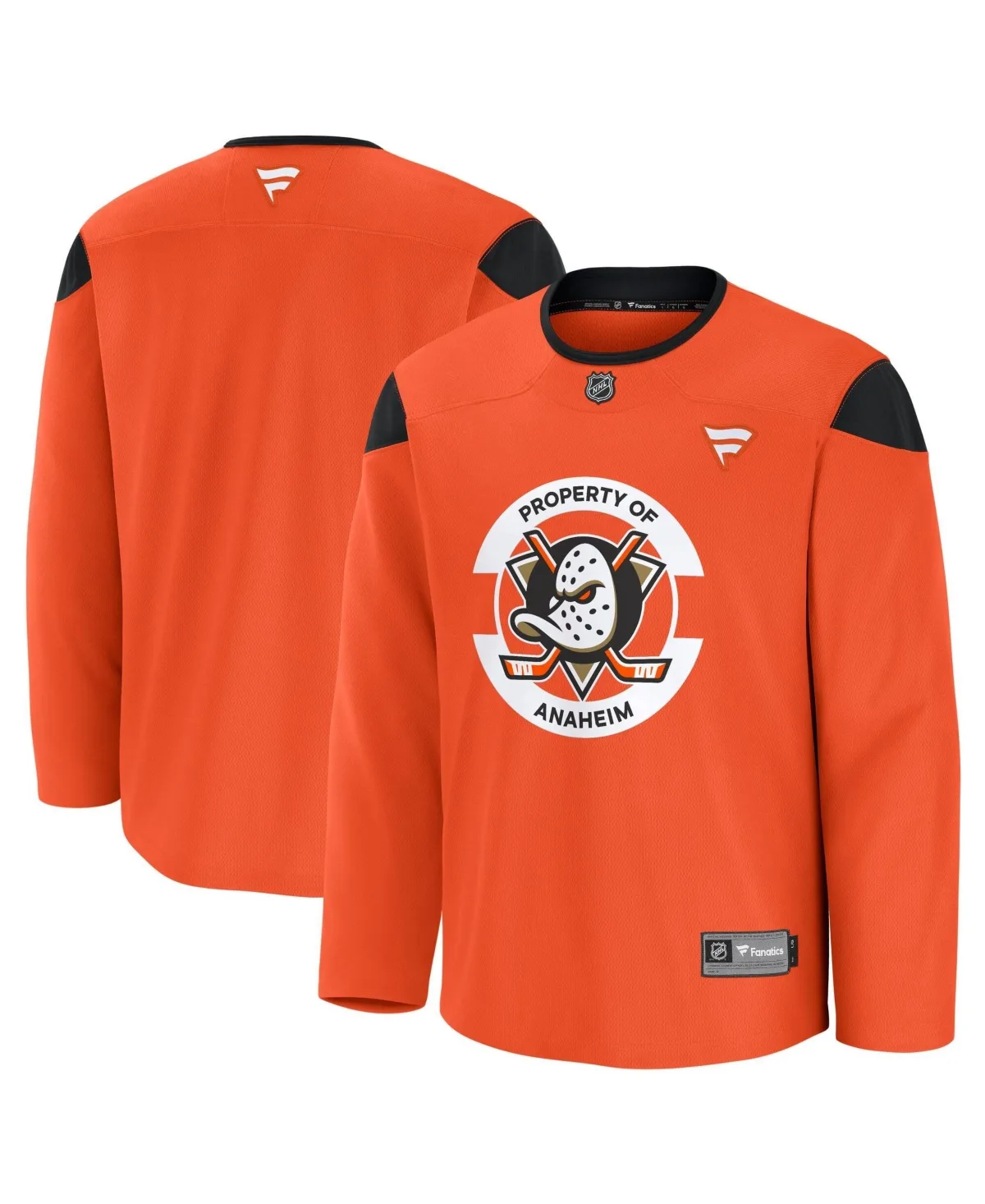 Anaheim Ducks Practice Jersey by Fanatics