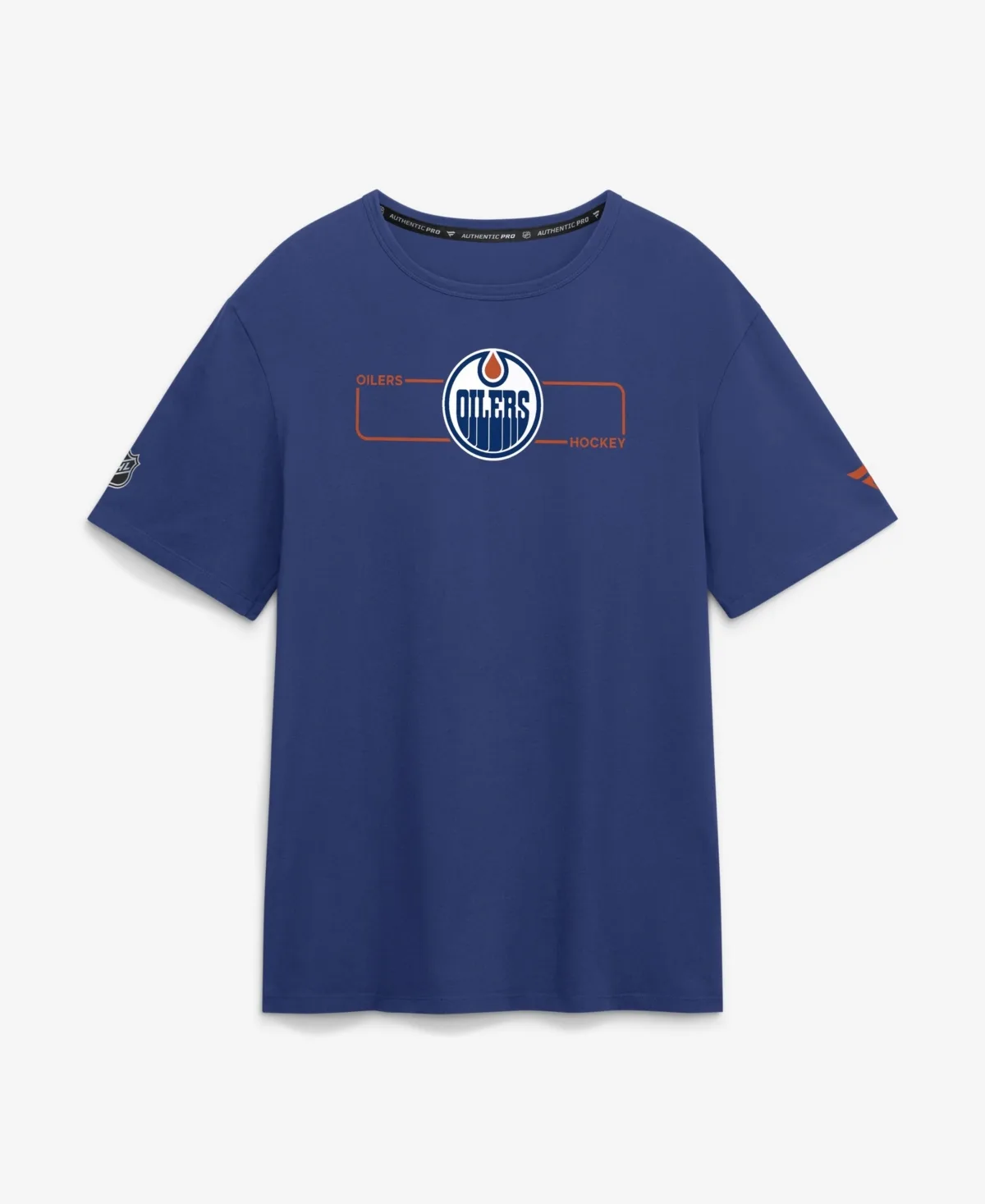 Edmonton Oilers Authentic Pro Primary Logo T-Shirt by Fanatics