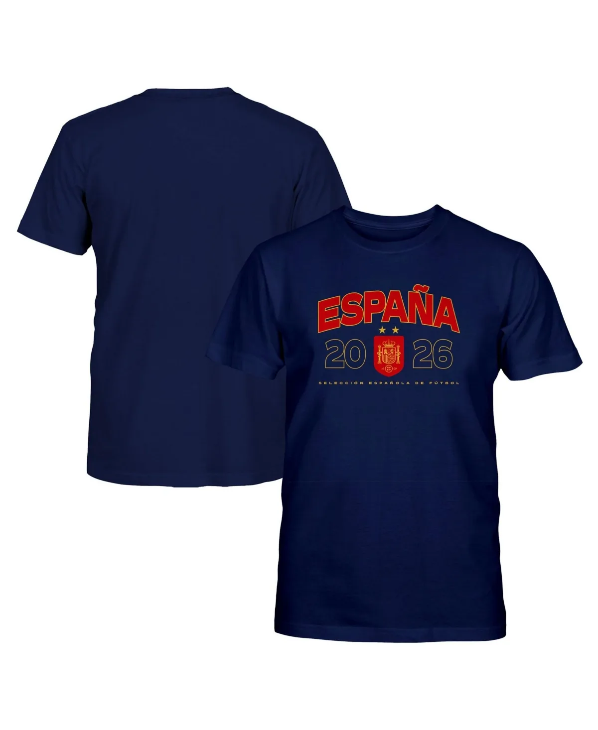 Spain National Team 2026 Champions Wordmark T-Shirt by 1863fc