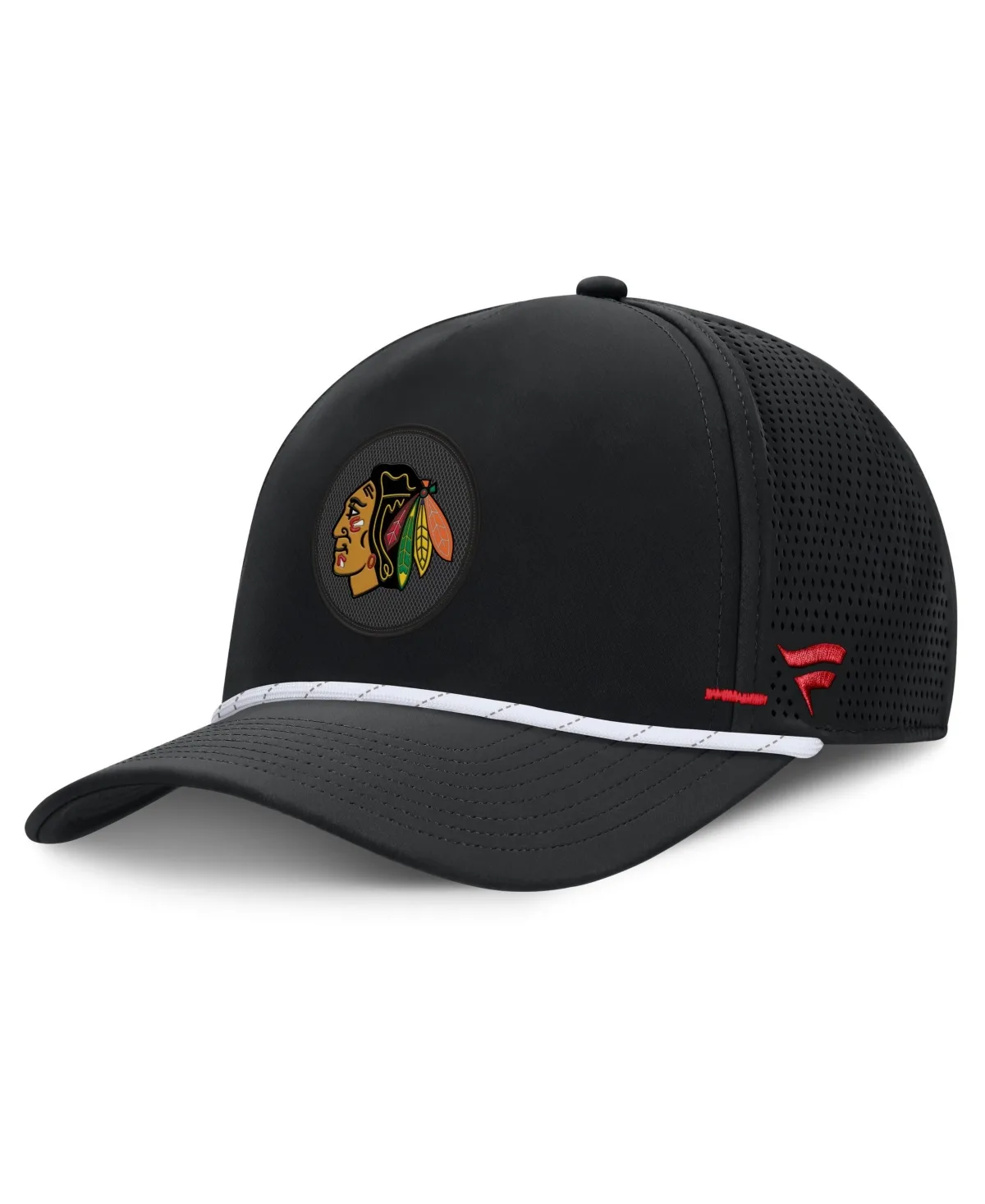 Chicago Blackhawks Authentic Pro Rink Vented A-Frame Adjustable Hat by Fanatics