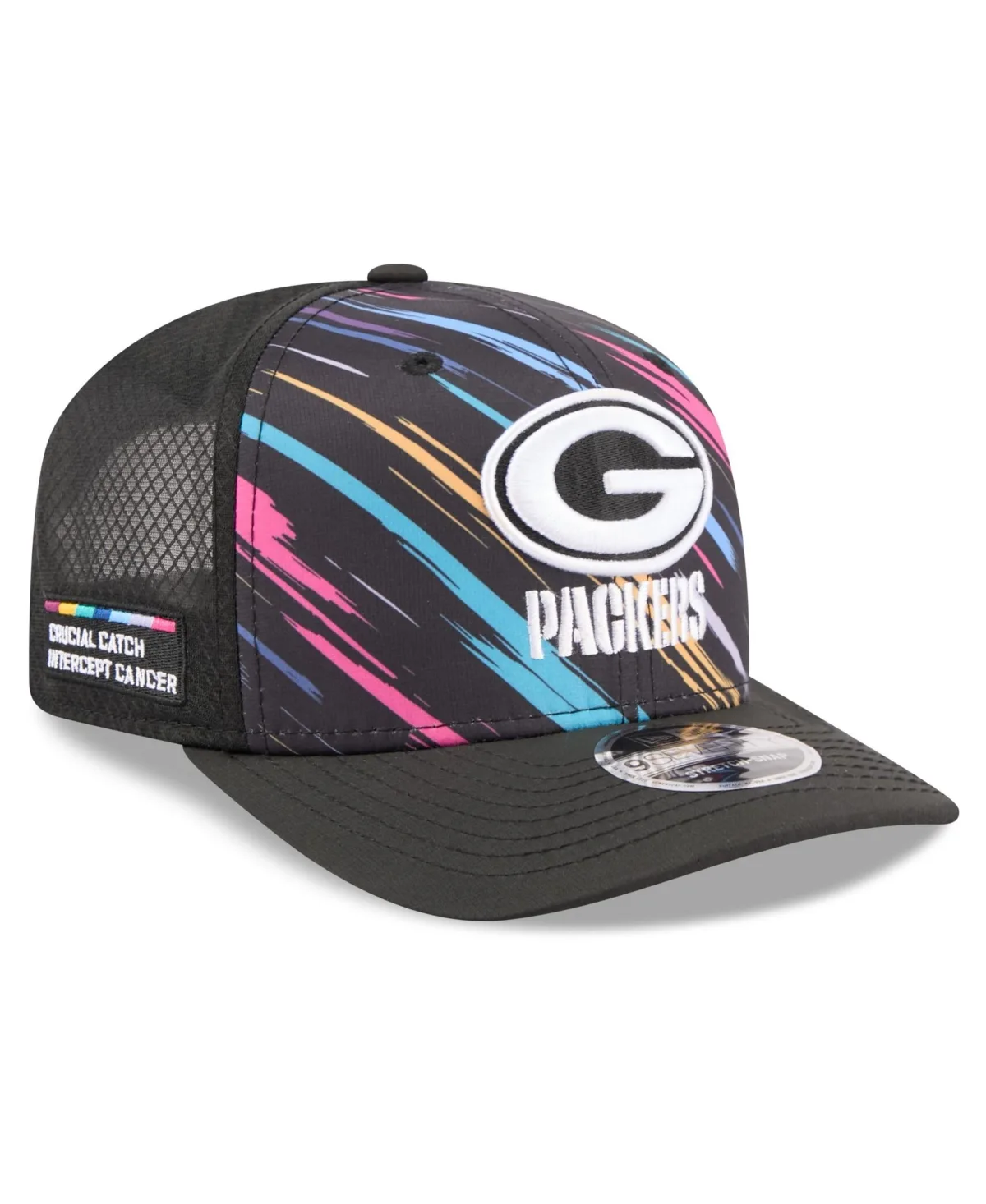 Green Bay Packers 2026 Nfl Crucial Catch 9SEVENTY Adjustable Trucker Hat by New Era
