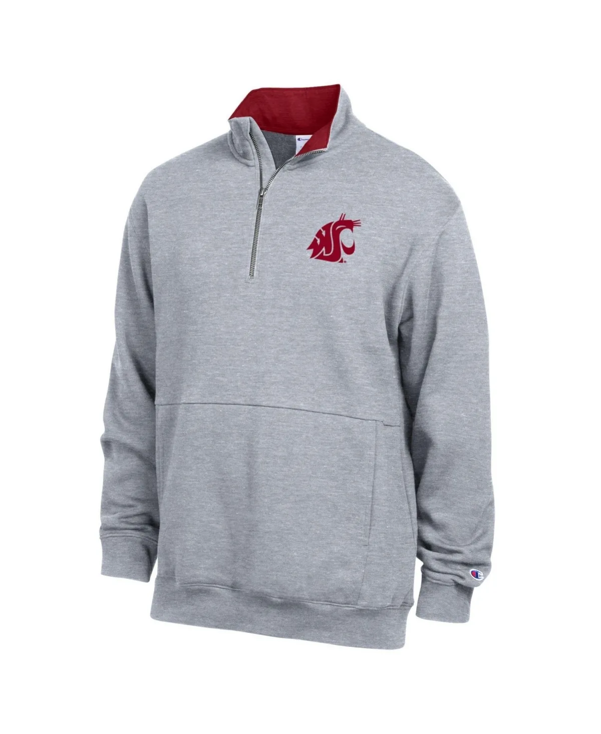 Washington State Cougars Fleece Quarter-Zip Pullover by Champion