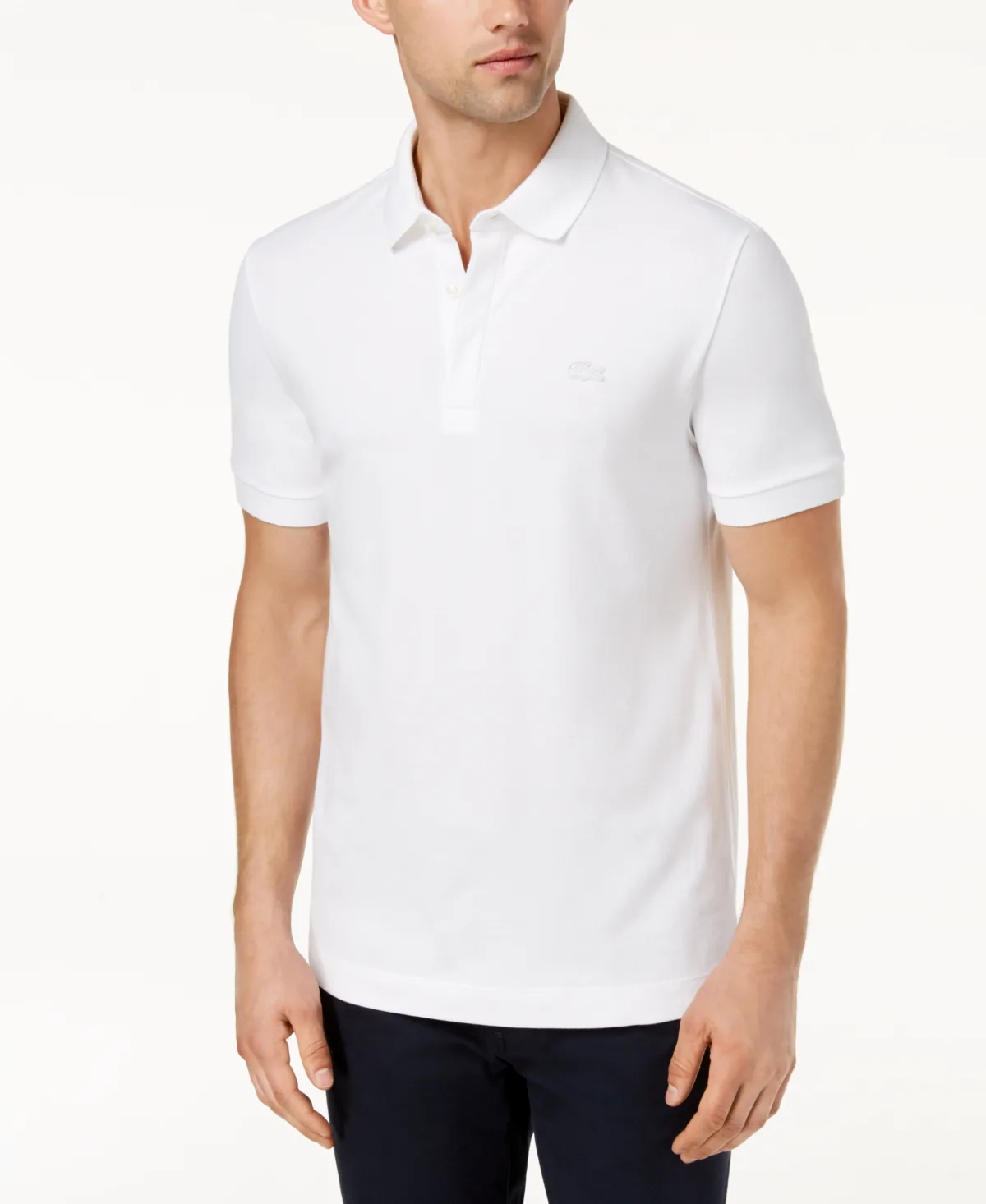 Stretch Cotton Paris Polo Shirt by Lacoste