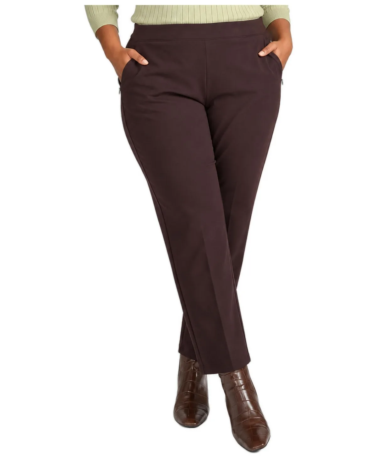 Smart Signature Ponte Pants by Universal Standard