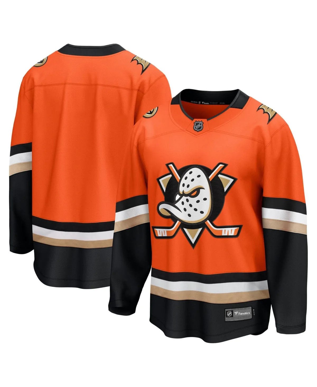 Anaheim Ducks Home Breakaway Jersey by Fanatics