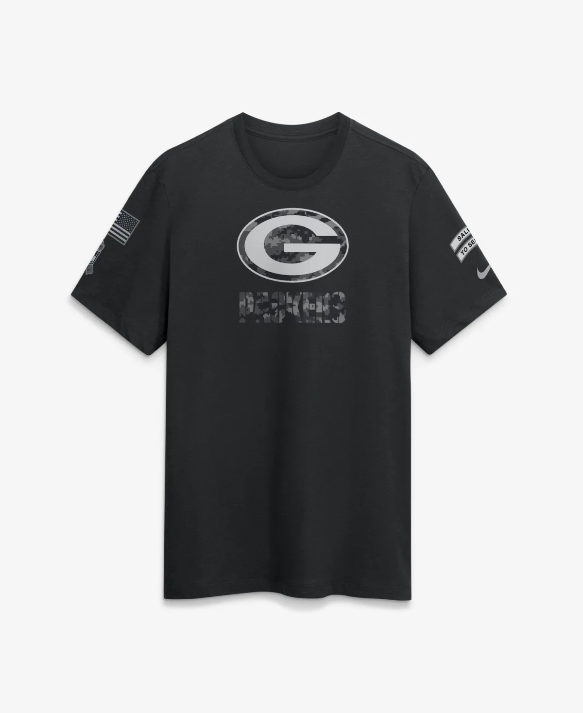 Green Bay Packers 2026 Salute to Service Slub T-Shirt by Nike