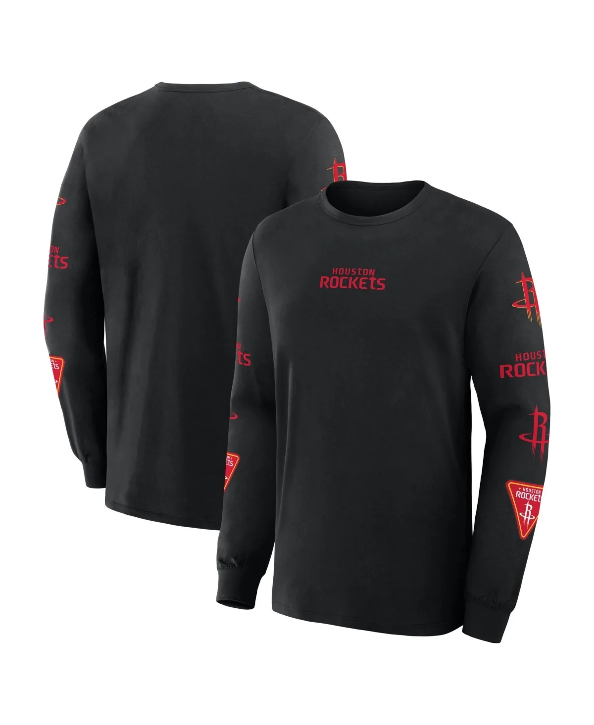 Houston Rockets Jump Higher Legacy Long-Sleeve T-Shirt by Fanatics