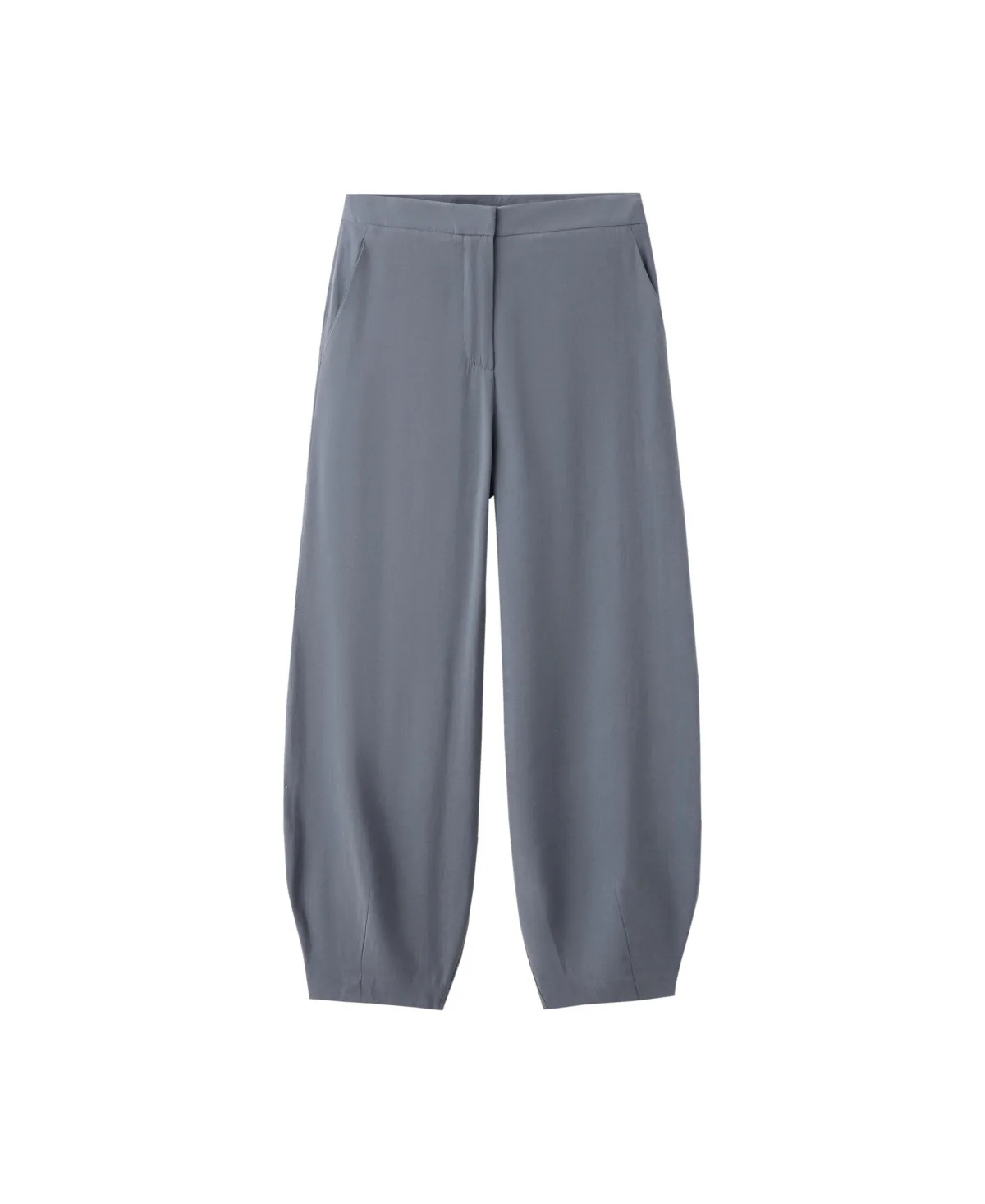 High-Rise Modal-Blend Balloon Pants by Mango