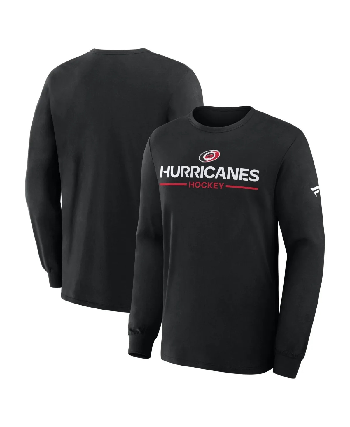 Carolina Hurricanes Authentic Pro Primary Long-Sleeve T-Shirt by Fanatics