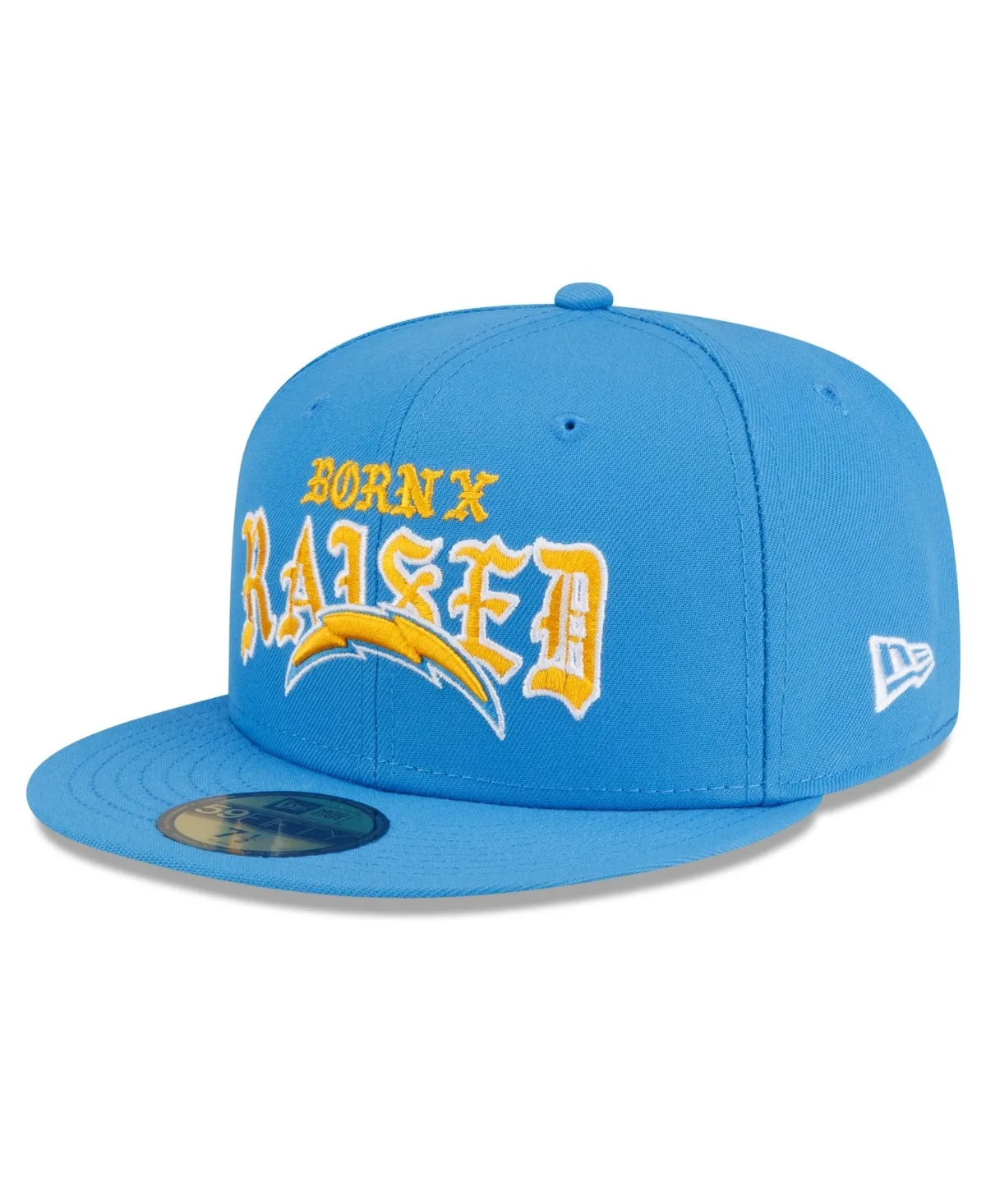New Era x Born x Raised Los Angeles Chargers 59FIFTY Fitted Hat by New Era